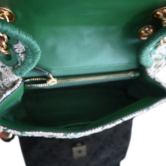 Tory Burch FLAMING Soft Straw Convertible Shoulder Bag - Picture 7 of 7